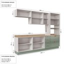 Ver imagem 4 de Cozinha Modulada 5 Peças Arizona CabeCasa MadeiraOriginals