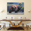 Ver imagem 2 de Quadro Pintura Corrida Pequeno 60x40