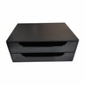 Suporte Para Monitor 2 Gavetas Preto Folha Sulfite A4 Base - 3