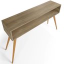 Ver imagem 2 de Kit Aparador com Mesa de Centro Mônaco Pés Palito L03 Castanho