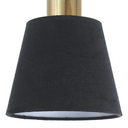 Ver imagem 3 de Pendente Pipe Dourado e Preto (d)12cm (a)19.5cm 1xe14 40w - Me001