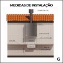 Ver mais imagens de Kit Gourmet Completa - Gomada Inox 430 - Suporte L - Grande - Grelha Aramada