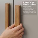 Ver mais imagens de Guarda-Roupa de Canto Modulado com Espelho 9 Portas 4 Gavetas França