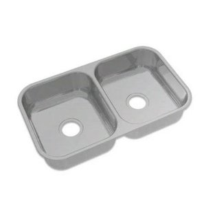 Cuba Dupla para Cozinha Extra 70X40cm Inox Escovado - Mekal