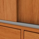 Ver mais imagens de Guarda Roupa Casal 3 Portas 9 Gavetas 199cm Chicago Bege/Cinamomo