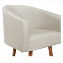 Ver imagem 5 de Poltrona Marilia Pés Palito Linho Yescasa