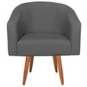 Ver imagem 4 de Poltrona Marilia Pés Palito Linho Yescasa