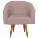 Ver imagem 4 de Poltrona Marilia Pés Palito Linho Yescasa