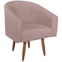 Ver imagem 2 de Poltrona Marilia Pés Palito Linho Yescasa