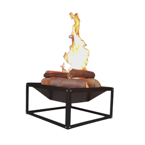 Lareira Externa 60cm P/ Jardim Portátil Aquecedor Fogueira