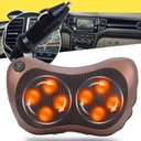 Ver imagem 3 de Massageador Tipo Almofada Shiatsu Corpo Todo com Infravermelho Tomada e Veicular