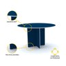 MESA DE REUNIÃO REDONDA PANDIN MAXXI - AZUL/CINZA MX1100 - 3