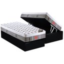 Ver imagem 1 de Cama Box Baú Solteiro: Colchão Molas Ensacadas Castor Pocket Light Stress Oxygen New Plush + Base