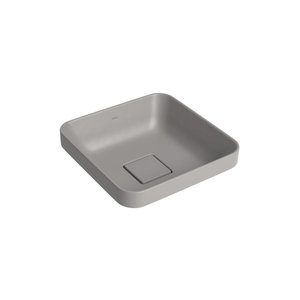 Cuba de Sobrepor Deca Slim 30x30 L.21030.85 Quadrada Soft Antracite