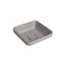 Cuba de Sobrepor Deca Slim 30x30 L.21030.85 Quadrada Soft Antracite - 1