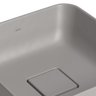 Cuba de Sobrepor Deca Slim 30x30 L.21030.85 Quadrada Soft Antracite - 2