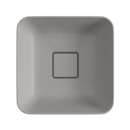 Cuba de Sobrepor Deca Slim 30x30 L.21030.85 Quadrada Soft Antracite - 3