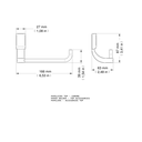 Ver imagem 2 de Papeleira Top Cromado - Docol