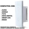 INTERRUPTOR INTELIGENTE DE PAREDE SMART WIFI TOUCH VIDRO - 2