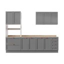 Ver imagem 5 de Cozinha Modulada 4 Peças com Torre para Microondas Arizona CabeCasa MadeiraOriginals