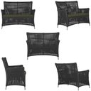 Ver imagem 5 de 1 Sofá Área Externa Igapó Alumínio Pintura Fendi Corda Náutica Estofado Impermeável 13