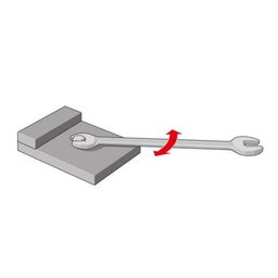 Chave Fixa 1.7/16 x 1.5/8" - Gedore 004567 - 3