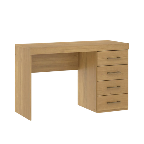 Mesa de Escritório com Gaveteiro 4 Gavetas Soluzione