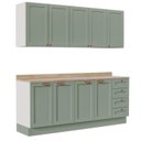 Ver imagem 3 de Cozinha Modulada 4 Peças com 2 Aéreos e 2 Balcões Arizona CabeCasa MadeiraOriginals