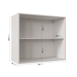 Cozinha Modulada 4 Peças com 2 Aéreos e 2 Balcões Arizona CabeCasa MadeiraMadeira - 5