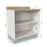 Cozinha Modulada 4 Peças com 2 Aéreos e 2 Balcões Arizona CabeCasa MadeiraMadeira - 8