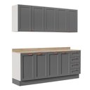 Ver imagem 3 de Cozinha Modulada 4 Peças com 2 Aéreos e 2 Balcões Arizona CabeCasa MadeiraOriginals