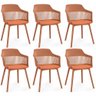 Kit 6 Cadeiras de Jantar Estofada Marcela - 1