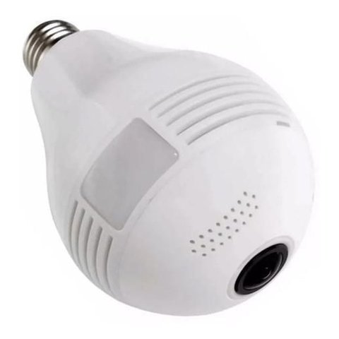 Camera de Segurança 360 e Lampada - Vr Cam