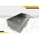 Ver imagem 4 de Cuba Cozinha Goumert Inox C/ Valvula 80x40 Premium