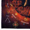 Ver imagem 5 de Toalha em Tecido da Pomba Gira para Jogo Cartas 70x70cm