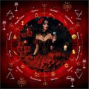 Ver imagem 1 de Toalha em Tecido da Pomba Gira para Jogo Cartas 70x70cm