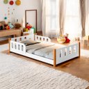 Ver imagem 1 de Cama Villa do Cedro Infantil com Colchão Mini Cama Branco