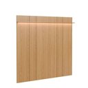 Ver imagem 4 de Rack com Painel para TV até 85" 1 Prateleira 1 Porta Vidro Reflecta e LED Neon Float 215cm –