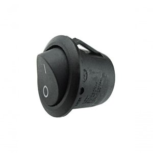 Chave Redonda Gangorra On- Off 2t 6a 250vac Kcd1-106 101