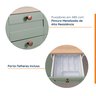 Cozinha Modulada 2 Peças com Balcão e Armário Aéreo Arizona CabeCasa MadeiraMadeira - 7