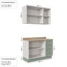 Cozinha Modulada 2 Peças com Balcão e Armário Aéreo Arizona CabeCasa MadeiraMadeira - 4