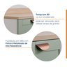 Cozinha Modulada 2 Peças com Balcão e Armário Aéreo Arizona CabeCasa MadeiraMadeira - 5