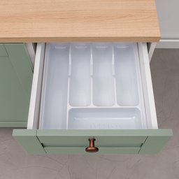 Cozinha Modulada 2 Peças com Balcão e Armário Aéreo Arizona CabeCasa MadeiraMadeira - 11