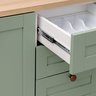 Cozinha Modulada 2 Peças com Balcão e Armário Aéreo Arizona CabeCasa MadeiraMadeira - 12