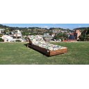 Ver imagem 6 de Colchonete Em Tecido Acquablock Estampado, Almofada Para Espreguiçadeira Piscina 184x64x3