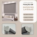 Ver imagem 2 de Cortina Persiana Rolo Blackout - Largura 0,80 x 1,20 Altura - Cinza