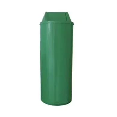 Cesto de Lixo 23l Tampa Basculante Verde - Larplastico - 3