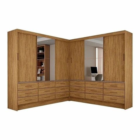 Closet 6 Portas 18 Gavetas Domus Plus - Grand Line