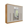 Guarda-Roupa Casal com Espelho 6 Portas 8 Gavetas 270cm Sevilla - 3