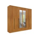 Ver imagem 4 de Guarda-Roupa Casal com Espelho 6 Portas 8 Gavetas 270cm Sevilla